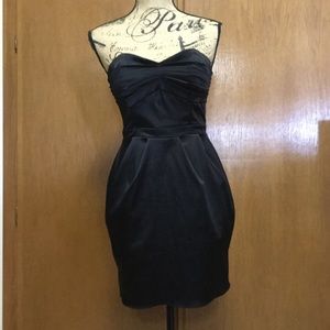 H&M Strapless Little Black Dress size 8